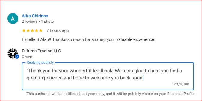 AliraChirinos Trading